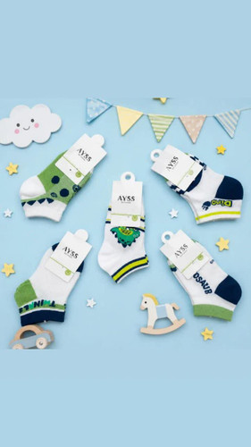 جوراب بچگانه طرح دایناسور